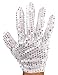 KANGAROO Silver Sequin Glove; Double Sided