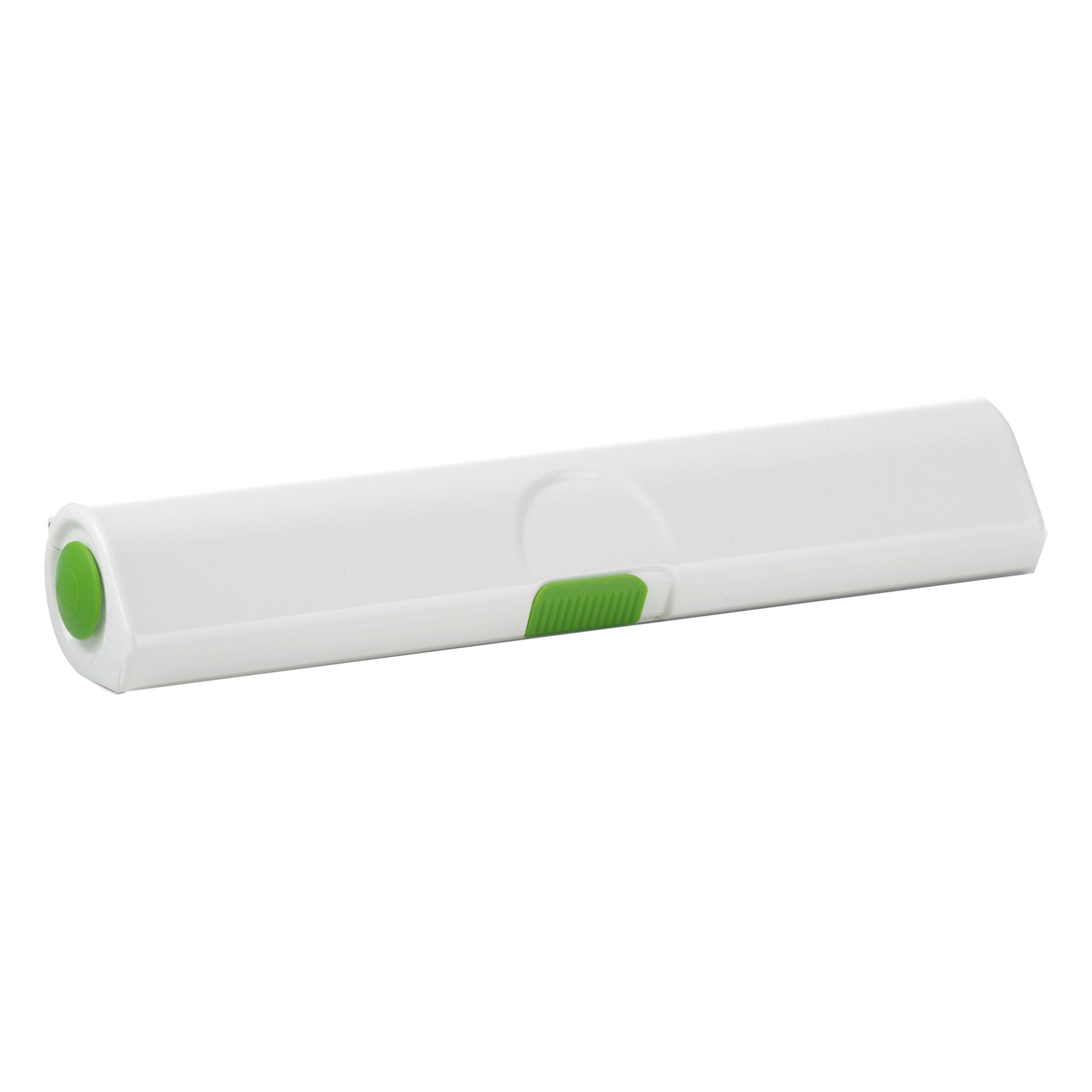 Emsa 508270 Click & Cut dispenser for foil or plastic wrap, length 33 cm, green/white