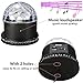 SOLMORE Disco Lights for Parties Sound Activated Strobe Light Disco Ball Dj Lights 7Colors Disco Party Lights Show for Parties Wedding DJ Karaoke Outdoor Gift with Remote