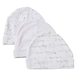 Newborn Baby Soft Cotton Organic Cap and Mitten Set