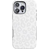 Casely iPhone 16 Pro Case | Into The Wild | White Snow Leopard | Bold Protective Design | MagSafe Compatible Design