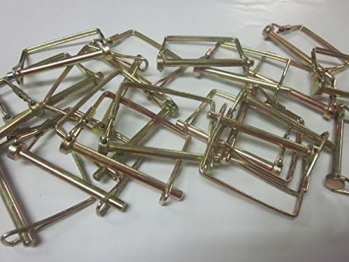 20 Square 1/4" X 2-3/4" Canopy Pto Pins Camper Awning Trailer Hitch Hook Pin