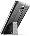NageBee Galaxy Note 4 Case with [Tempered Glass Screen Protector], Combo Shell & Holster Case Super Slim Case w/Built-in Kickstand [Swivel Belt Clip] for Samsung Galaxy Note 4 [SM-N910] - Black