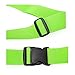 Hibate Luggage Strap Suitcase Baggage Travel Belts - Green, Pack of 2