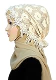 Salma Hijab Lace Cap & Chiffon Scarf 2 Piece Set