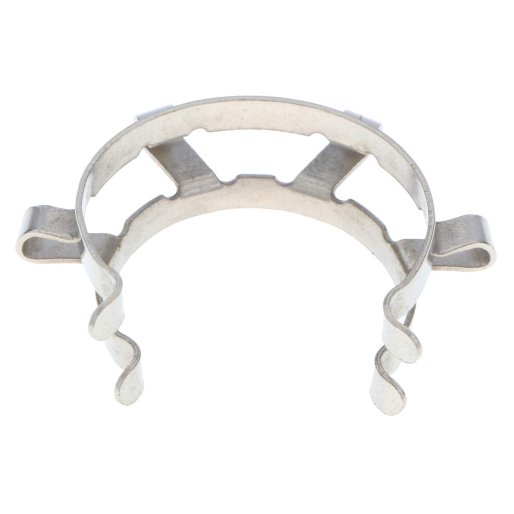 Homyl Stainless Steel Lab Clamp Clip Kecks for 45mm Glass Ground Joint