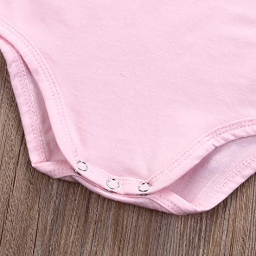 Magical Baby Baby Girls Short Sleeve Cute Like Mommy Smelly Like Daddy Bodysuit