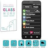 JITTERBUG SMART (5.5inch) Tempered Glass Anti-fingerprints [Scratch Resistant] 9H Hardness [Anti-Bubble] Screen Protector (1 Pack)