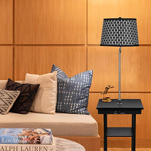Brightech Madison w. Table & Lamp Combo, Desk Lamp with Wireless
