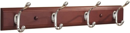 Interdesign Paris Colgador De Ropa Para Pared Perchero De Madera