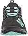 adidas Women's Vigor Bounce w Tennis Shoe, Black/Easy Green/White, 8 M US