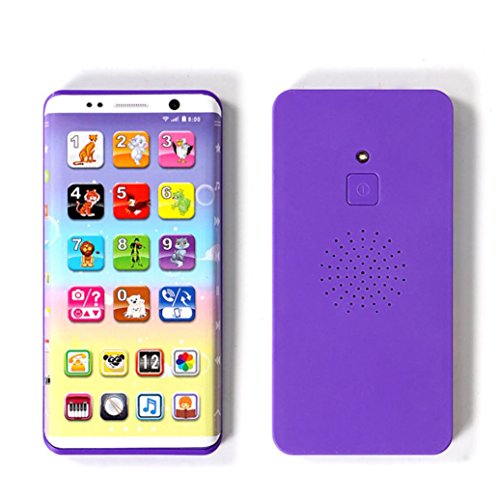 image for Gbell Toddlers Kids Mobile Phone Toy - Music Learning Animal Chat Coun
