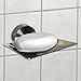 Griipa 3862 Satin Nickel Soap Dish, Suction