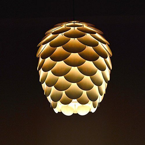 Handmad New Pine Cone Hanging 1-Light Pendant Lamp, hanging lamp,wooden lamp, decorative ceiling lamp, fixtures