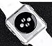 Sfmn Apple Watch 1 Case 2- Pack iwatch 1 42mm Case Ultra-Slim Cystal Clear Full Coverage All-Around PC Hard Cover Case for Apple Watch Series 1 42MM (Clear+Gray)(2Pack-42MM)