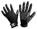 Best Pet Grooming Gloves for Dogs, Cats, Horses, Rabbits. De-Shedding Brush, Bathing Tool. Animal Hair Remover for Long & Short Fur. Gentle Massager, Increasing Circulation & Overall Health. Black