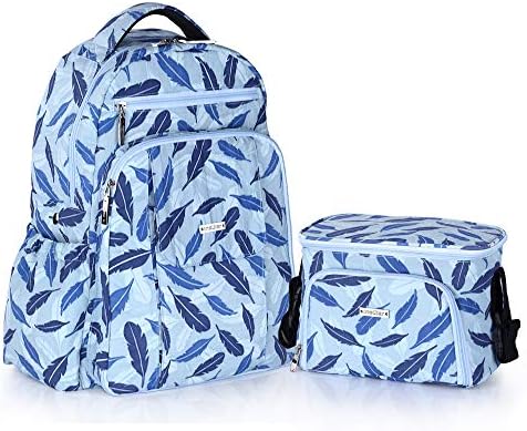 Insular Diaper Bag Backpack,Nappy Shoulder Bags for Mom &Dad,Mummy,Travel Organizer Baby Care Bag