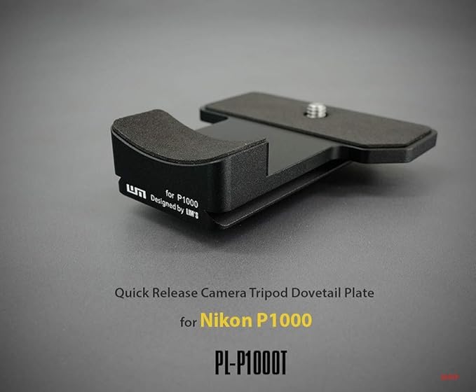 LIM'S Quick Release Camera Tripod Dovetail Plate for Nikon P1000 Electronics