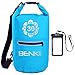 Dry Bag Backpack- Waterproof Sack- Perfect For Hiking, Kayak, Fishing, Boating, Rafting, Camping & More- Spacious & Comfy Travel Bag With Waterproof Phone Case - Protects Your Valuables