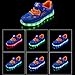 Shinmax LED Kid Shoes, LED Sneakers Sport Shoes Spring-Summer-Autumn Breathable 7 Colors LED Shoes USB Rechargable Kid shoes Led Sneakers