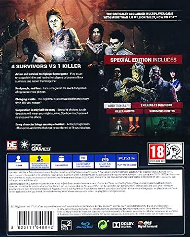 Amazon Com Dead By Daylight Ps4 Video Games