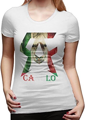 ZONEM Women's Canelo Alvarez Logo T-shirts White