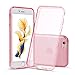 Shamo's iPhone 6s Case and iPhone 6 Case Crystal Clear Shock Absorption TPU Rubber Gel Transparent (Pink)