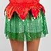 Gone For a Run Elf Running Tutu Skirt for Women | Adult Tutus | Lightweight| Christmas Running Costume Green/Red