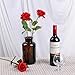 Lvydec Artificial Flowers Silk Rose Flowers - 12 Pcs Red Roses Fake Flowers Real Touch Bridal Wedding Bouquet for Home Wedding Decoration Garden Party Floral Decor