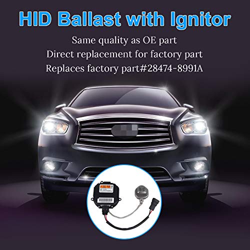 image for WMPHE HID Ballast with Ignitor Headlight Control Unit For Nissan Muran