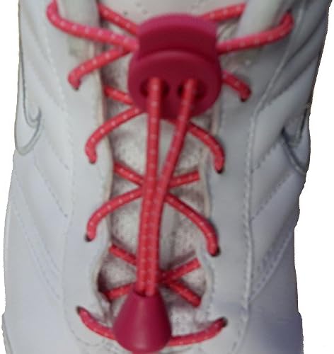 Blazing Lifestyle Elastic No Tie Shoelaces - Lock Laces - Elasitic No Tie Shoe Laces Coolnice - Elastic No Tie Shoe Laces Adults - Elastice No Tie Shoe Laces Kids