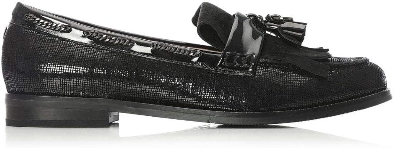 moda in pelle black shoes