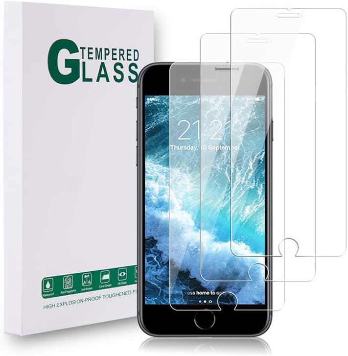Screen Protector for iPad Air 1/ iPad Air 2/ iPad Pro/iPad 5/ iPad 6/9.7-Inch, Tempered Glass Compatible with for iPad Pencil/Scratch-Resistant/9H Hardness