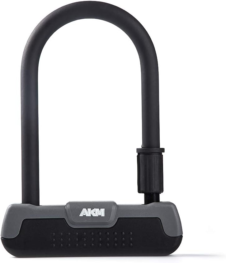 AKM Bike Lock-Heavy Duty U Lock Combination Cable Lock Bicycle Lock with 20mm U Lock Security for Bicycle Outdoors