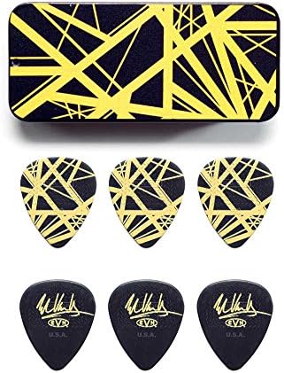 Dunlop Eddie Van Halen EVH Pick Tin EVHPT04 w/Bonus RIS Pick (x1) 710137091160