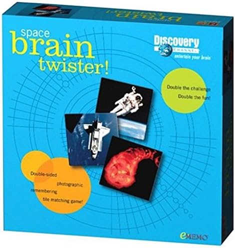Discovery Channel Space Brain Twister Memory Match Game