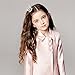 Tinksky Flower Girl Rhinestone Crown Teardrop Tiara Headband with Silver Hair Comb Clip