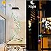Punming Solar Wind Chime Changing Colors Solar LED Six Hummingbird Mobile Wind Chimes for Party Night Garden Outdoor Furniture Home Decoration