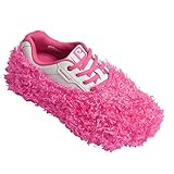 Brunswick Fuzzy Shoe Covers- Pink