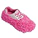 Brunswick Fuzzy Shoe Covers- Pink