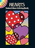 Hearts Stained Glass Coloring Book (Dover Stained Glass Coloring Book)