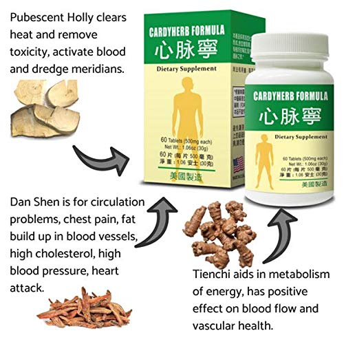 Cardyherb Formula :: Herbal Supplement for Improving Circulatory System :: Made in USA