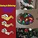 24 Count Holiday Specs Christmas 3D Glasses Turn Holiday lights into magical images includes Penguin Gingerbread Candy Cane Feliz Navidad Santa Angel Elf Reindeer Snowman Stars Snowflake and Surprise