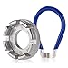 PAGOW Bicycle Spoke Wrench - 6 in 1 Bike Wheel Spokes Rim Tool with Blue Pocket Gauge
