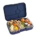 YUMBOX TAPAS Larger Size (Portofino Blue) Leakproof Bento lunch box for Adults, Teens & Pre-teens