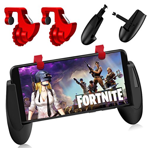 Pubg Mobile Controller - Sumyee Fortnite Mobile Game Controller,Sensitive Shoot and Aim L1R1 Mobile Trigger for Rules Of Survival Battle Royale (2 Triggers+1 Gamepad(R1)) Pubg Mobile Controller - Sumyee Fortnite Mobile Game Controller,Sensitive Shoot and Aim L1R1 Mobile Trigger for Rules Of Survival Battle Royale (2 Triggers+1 Gamepad(R1))