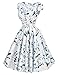 Floral Short Vintage Prom Bridesmaid Wedding Dresses Size S BP08-2