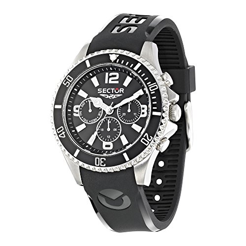 Sector Men's R3251161002 Analog Display Quartz Black Watch