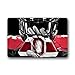 LaHuo Sports Teams Ohio State Buckeyes Doormats Outdoor Indoor Stairs Bath Front Door Small Rug Machine-Washable Neoprene Rubber Doormat 18-Inch By 30-Inch