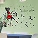 WDA Fashion Girl Wall Sticker Elegant Shopping Various High Heels PVC Romovable Wall Decals Home Decals Marriage Decor